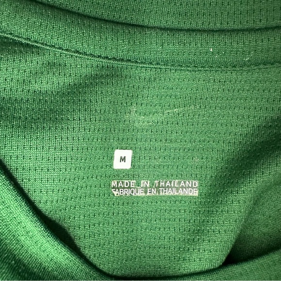 NIKE Mens Green Breathable Airy Top T Shirt Short Sleeve Size M - Picture 12 of 14
